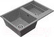 Миниатюра изображения товара Мойка кухонная Акватон Делия 78 DBL (1A723132DE230)