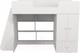 Миниатюра изображения товара Кровать-чердак детская Можга Капризун 2 со шкафом / Р446 (белый)