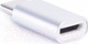Миниатюра изображения товара Кабель/переходник Atom USB Type-C 3.1 - MicroUSB-B (серебристый)