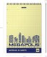 Миниатюра изображения товара Блокнот Erich Krause Megapolis. Yellow Concept / 49807