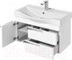 Миниатюра изображения товара Тумба с умывальником Акватон Беверли 80 (1A2355K0BV010)