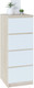 Миниатюра изображения товара Комод Сокол-Мебель Т-4Р (дуб сонома/белый)