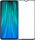 Миниатюра изображения товара Защитное стекло для телефона Case Full Glue для Redmi Note 8 Pro (черный глянец)