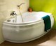 Миниатюра изображения товара Ванна акриловая Cersanit Joanna 150x95 L (с каркасом)