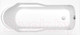 Миниатюра изображения товара Ванна акриловая Cersanit Santana 160x70 (с каркасом)