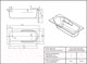 Миниатюра изображения товара Ванна акриловая Cersanit Santana 150x70 (с каркасом и 2 экранами)