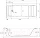 Миниатюра изображения товара Ванна акриловая Cersanit Virgo 170x75 (с ножками)