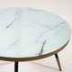Миниатюра изображения товара Журнальный столик Signal Vega B (мраморный эффект/черный)