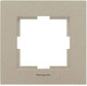 Миниатюра изображения товара Рамка для выключателей и розеток Panasonic Karre Plus WKTF08012BR-BY