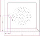 Миниатюра изображения товара Душевой поддон Cezares TRAY-A-AH-100/90-15-W