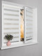 Миниатюра изображения товара Рулонная штора Lm Decor Марсель ДН LB 25-01 200x185 (белый)