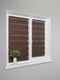 Миниатюра изображения товара Рулонная штора Lm Decor Марсель ДН LB 25-06 200x185 (коричневый)