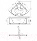 Миниатюра изображения товара Ванна акриловая Triton Сабина 160x160 (с каркасом и экраном)
