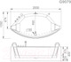 Миниатюра изображения товара Ванна акриловая Gemy G9079 200x105 (с гидромассажем)
