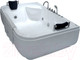 Миниатюра изображения товара Ванна акриловая Gemy G9085 K L 180x116 (с гидромассажем)
