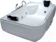 Миниатюра изображения товара Ванна акриловая Gemy G9085 K R 180x116 (с гидромассажем)