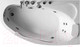 Миниатюра изображения товара Ванна акриловая Gemy G9046 B R 161x96 (с гидромассажем)