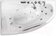 Миниатюра изображения товара Ванна акриловая Gemy G9046 K L 161x96 (с гидромассажем)