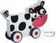 Миниатюра изображения товара Игрушка-каталка Bondibon Коровка / ВВ1498