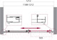Миниатюра изображения товара Душевая дверь BelBagno UNO-195-BF-1-120-P-Cr