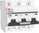 Миниатюра изображения товара Выключатель автоматический EKF Basic ВА 47-100 3P 80A (C) 10kA / mcb47100-3-80C-bas