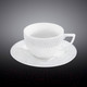 Миниатюра изображения товара Чашка с блюдцем Wilmax WL-880107/AB