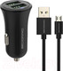 Миниатюра изображения товара Зарядное устройство автомобильное Atomic C240M