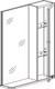 Миниатюра изображения товара Шкаф с зеркалом для ванной СанитаМебель Лотос 101.600 (правый)