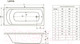 Миниатюра изображения товара Ванна акриловая Excellent Lamia 170x75