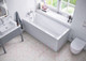 Миниатюра изображения товара Ванна акриловая Excellent Wave Slim 170x75 (с ножками)