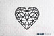 Миниатюра изображения товара Декор настенный EWA Сердце