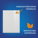 Миниатюра изображения товара Шкаф для ванной Cersanit Moduo 60 / SB-SW-MOD60/Wh