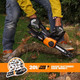 Миниатюра изображения товара Пила цепная аккумуляторная Worx WG322E.9