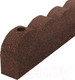 Миниатюра изображения товара Бордюр садовый Multy Home Flexi Curve Scalloped EU5000001 (коричневый)