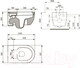 Миниатюра изображения товара Унитаз подвесной Bocchi V-Tondo Rimless 1416-004-0129