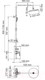 Миниатюра изображения товара Душевая система со смесителем Wasserkraft A16601