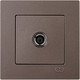 Миниатюра изображения товара Розетка Gunsan Eqona 01403500-159122 (антрацит)