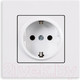 Миниатюра изображения товара Розетка Gunsan Eqona 01401700-152115 (дымка)