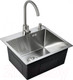 Миниатюра изображения товара Мойка кухонная Avina HM5045 (нержавеющая сталь)