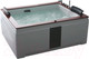 Миниатюра изображения товара Ванна акриловая Gemy G9052 II B R 186x151 (с гидромассажем)