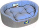 Миниатюра изображения товара Лежанка для животных Ferplast Dandy 95 / 82945095 (серый/голубой)