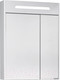 Миниатюра изображения товара Шкаф с зеркалом для ванной Акватон Сильва 60 (1A216202SIW70)