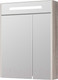 Миниатюра изображения товара Шкаф с зеркалом для ванной Акватон Сильва 60 (1A216202SIW60)