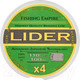 Миниатюра изображения товара Леска плетеная Fishing Empire Lider Fluo Yellow 0.16мм 100м / 001-160