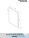 Миниатюра изображения товара Зеркало Континент Сидней 60x80 (черный)