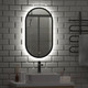 Миниатюра изображения товара Зеркало Континент Prime Black Led 45x80