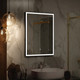 Миниатюра изображения товара Зеркало Континент Frame Black Led 60x80
