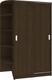 Миниатюра изображения товара Шкаф-купе Кортекс-мебель Лагуна ШК04-00 (венге, левая консоль)