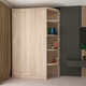 Миниатюра изображения товара Шкаф-купе Кортекс-мебель Лагуна ШК04-00 (дуб сонома, правая консоль)