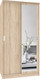 Миниатюра изображения товара Шкаф-купе Кортекс-мебель Лагуна ШК01-01 (дуб сонома)